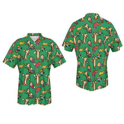 Calvin & Hobbes Unisex Button-Down Shirt