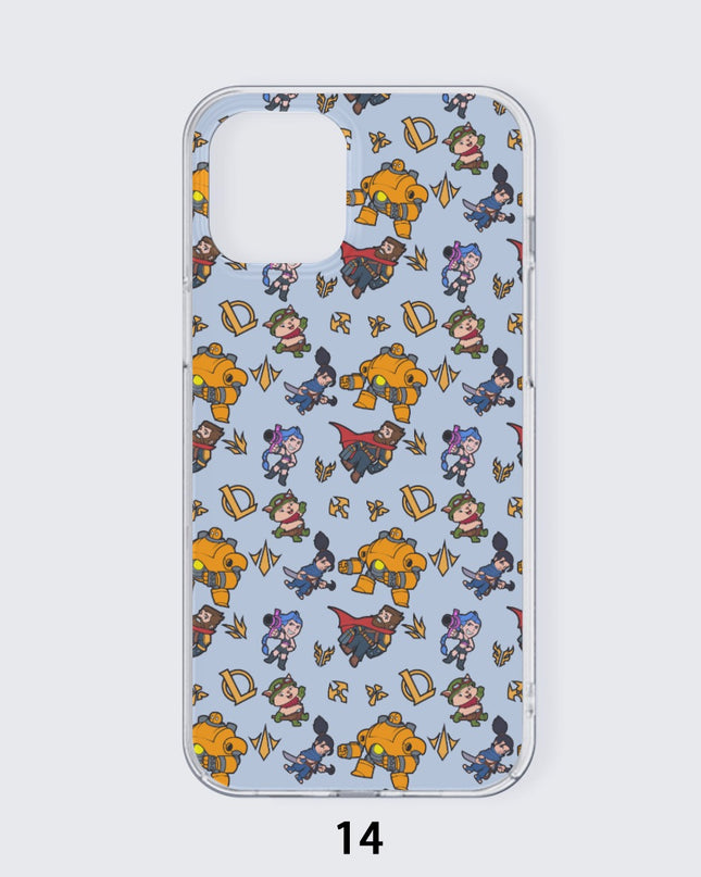 League of Legends Pattern iPhone 15, 14, or 13 Series Case (TPU)