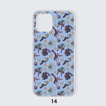 League of Legends II Pattern iPhone 15, 14, or 13 Series Case (TPU)