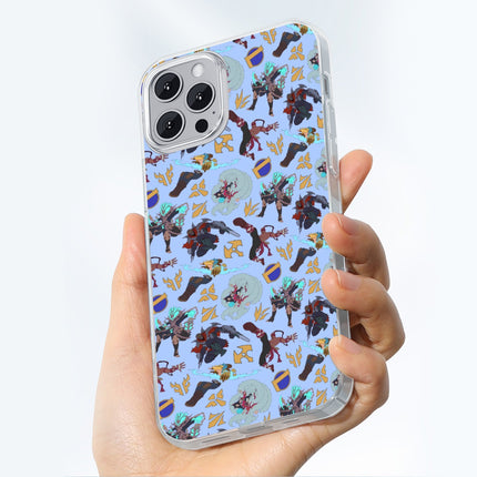 League of Legends II Pattern iPhone 15, 14, or 13 Series Case (TPU)