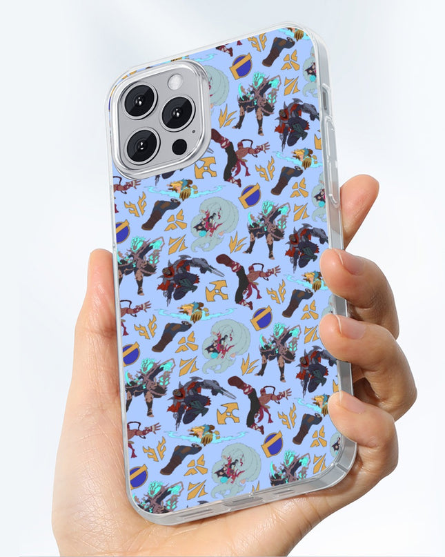 League of Legends II Pattern iPhone 15, 14, or 13 Series Case (TPU)