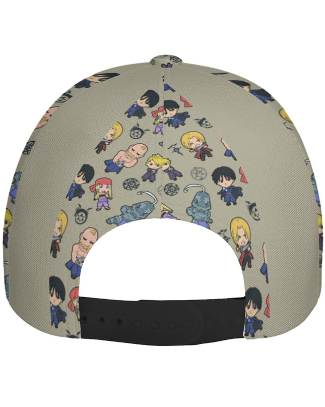 Full Metal Alchemist (FMA) All-Over Print Peaked Cap