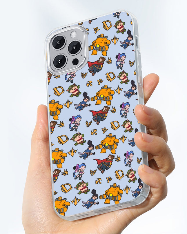 League of Legends Pattern iPhone 15, 14, or 13 Series Case (TPU)