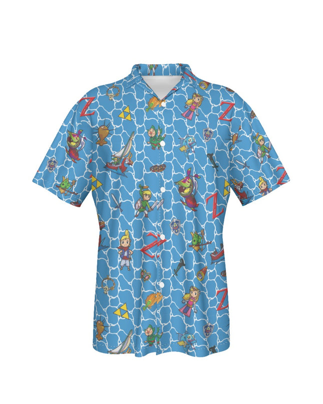 Z Wind Waker Unisex Button-Down Shirt
