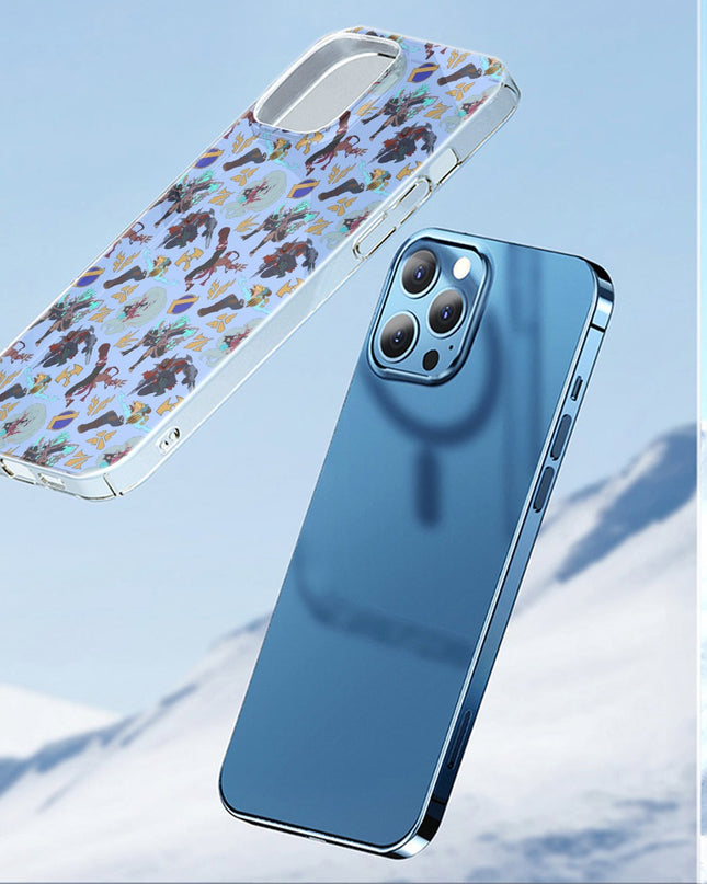League of Legends II Pattern iPhone 15, 14, or 13 Series Case (TPU)