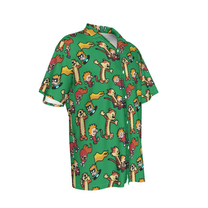 Calvin & Hobbes Unisex Button-Down Shirt