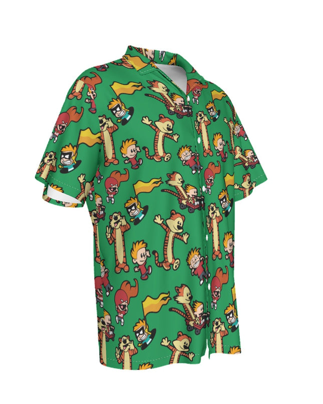 Calvin & Hobbes Unisex Button-Down Shirt