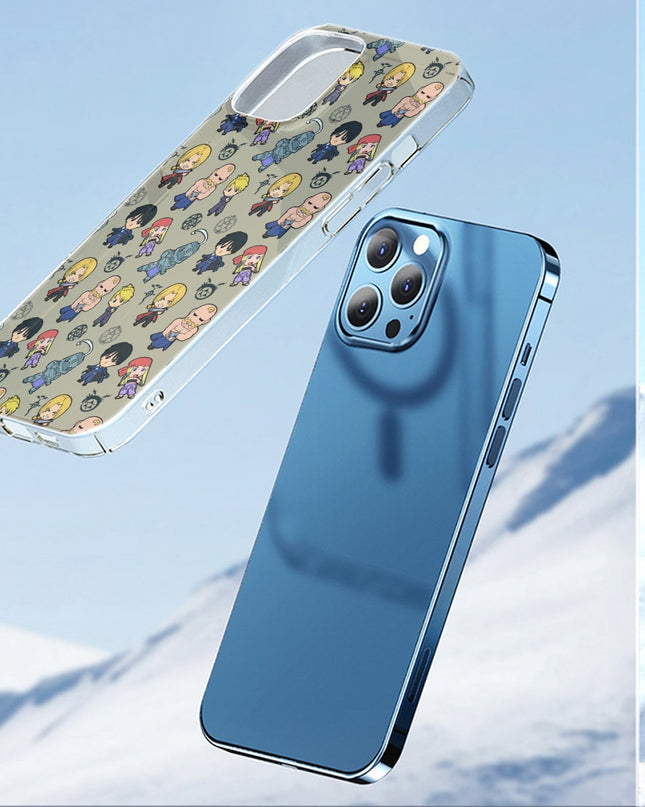 Full Metal Alchemist (FMA) Pattern iPhone 15, 14, or 13 Series Case (TPU)