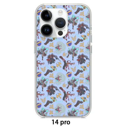 League of Legends II Pattern iPhone 15, 14, or 13 Series Case (TPU)