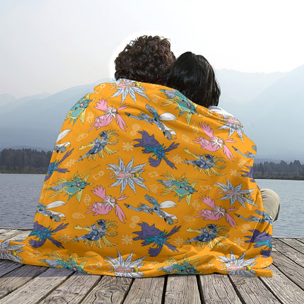 DIGI Single-Side Printing Flannel Blanket
