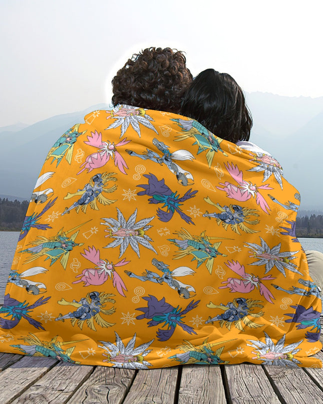 DIGI Single-Side Printing Flannel Blanket